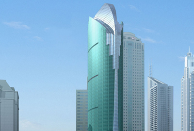 中融?碧玉藍天+上海市陸家嘴金融貿易區