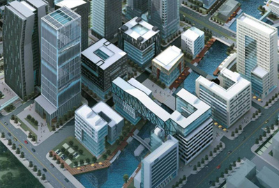 寧波南部商務區(qū)核心地塊Ⅰ、Ⅲ標幕墻工程