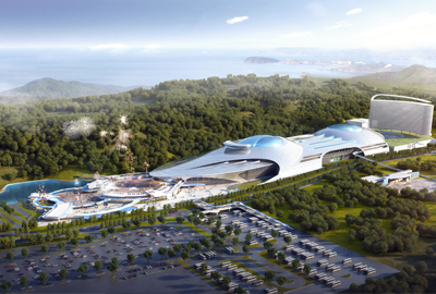 珠海長隆海洋科學館金屬屋面及立面系統