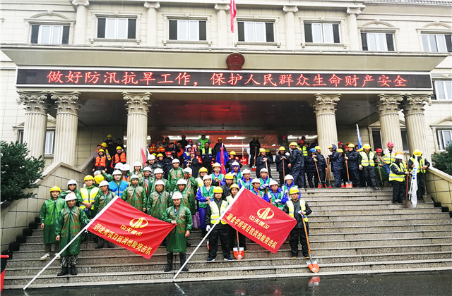 洪水無(wú)情 金世豪有愛(ài)——金世豪六建急赴恩施受災(zāi)項(xiàng)目助力復(fù)工復(fù)產(chǎn)