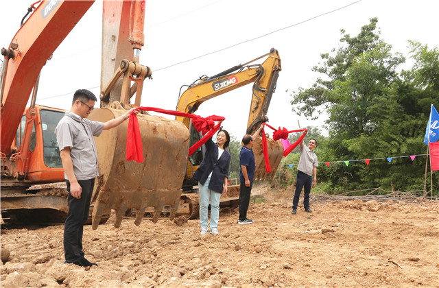 金世豪建設援建滎陽石洞溝村災后重建工程正式啟動