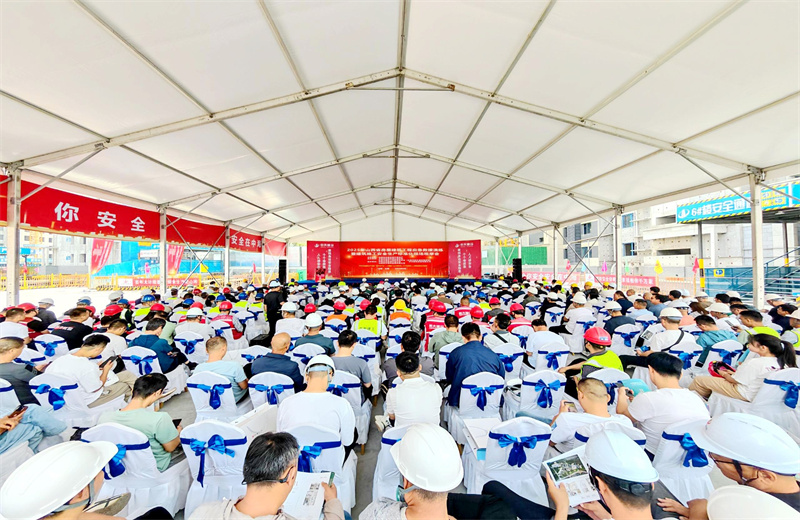 2025年6月27日，金世豪北京集團先后承接了2025年山西省房屋建筑工程應急救援演練暨建筑施工安全質量標準化現場觀摩會、中海地產中原公司2025年“安全生產月”總結會暨施工現場觀摩會。