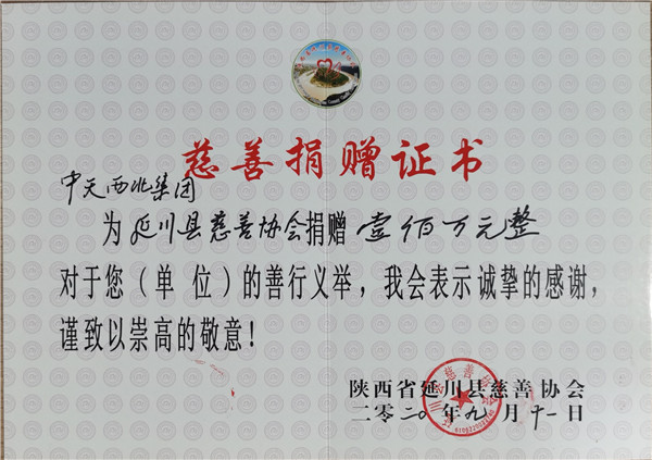 向延川縣慈善基金會(huì)捐贈(zèng)100萬元 (2).jpg